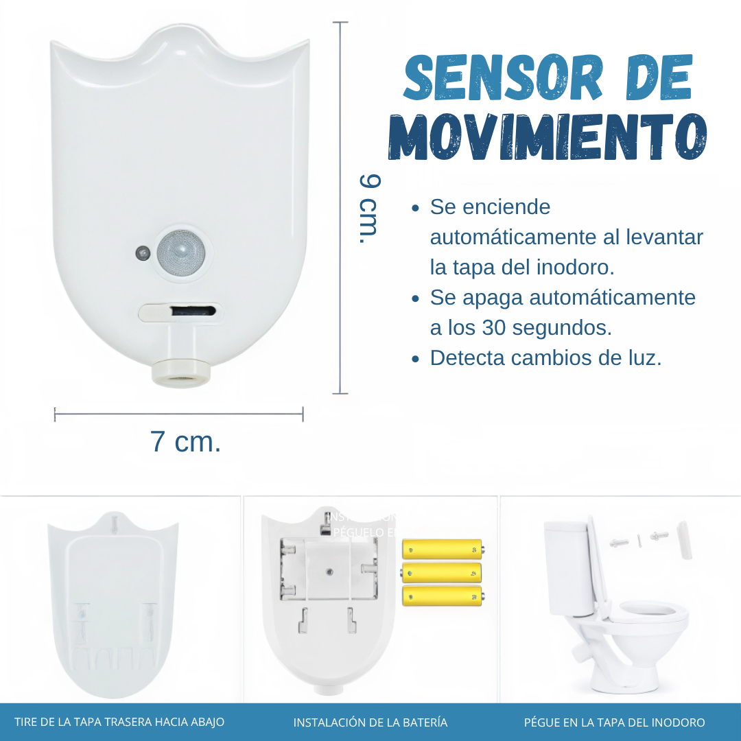 Baño Estelar - Tu baño nunca volverá a ser oscuro.
