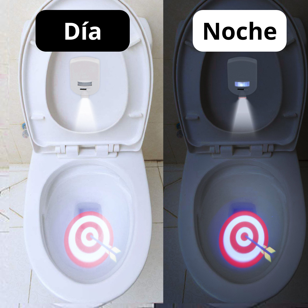 Proyector de Inodoro con Sensor